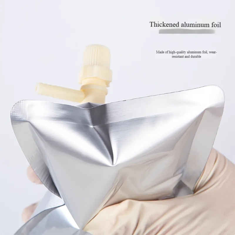 10pcs Single and double valve aluminum foil air bag gas odor sampling bag sampling bag collection bag