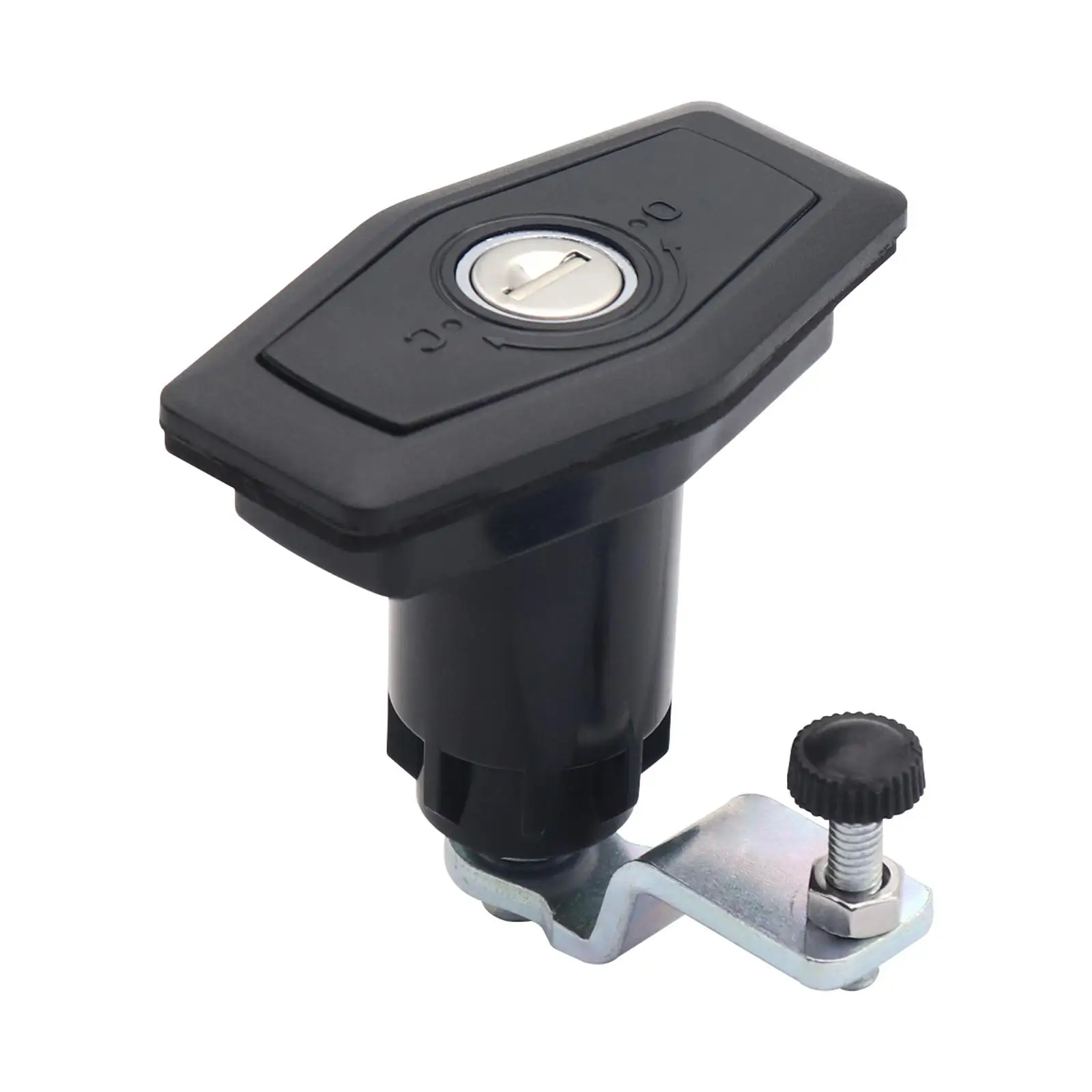 Adjustable Cabinet Lock for RV Camper Trailer with Nylon Zinc Alloy and 2 Spare Keys
