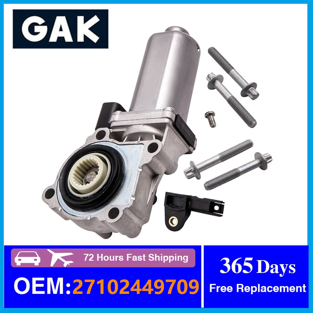 

GAK Brand New Transfer Case Shift Actuator Shift Motor BOSCH For BMWw X3 X5 27107566296 27107568267 27102449709