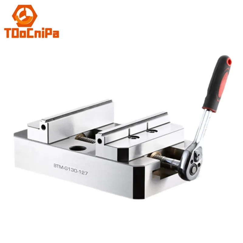 G130 Five-Axis Self-Centering Vise Flat-Nose Pliers Jig Simultaneous Concentric Center Vise Machining Center Tooling Jig