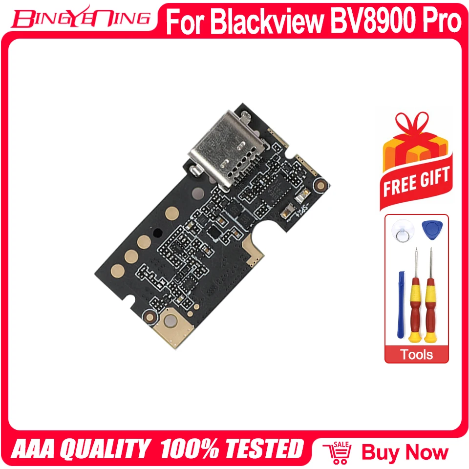 100% New Original For Blackview BV8900 BV8900 Pro USB Board Dock Charging Port Board Module USB Plug Replacement Accessories