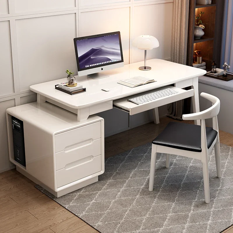 Drawers Living Room Office Desk Supplies Wood Luxury European Executive Computer Desks Writing Student Mesa Escritorio Furniture