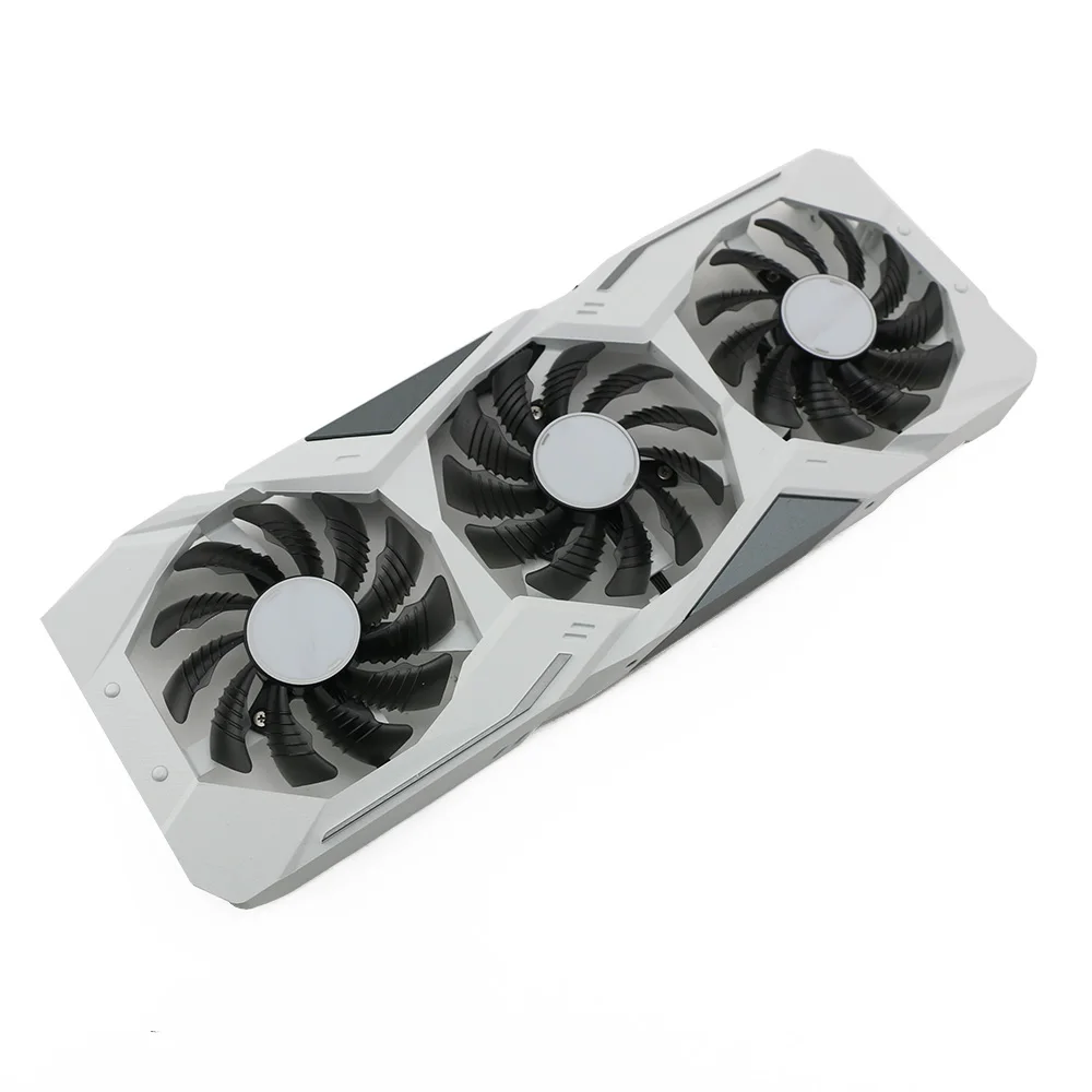 Imagem -05 - Dissipador de Substituição para Placa Gráfica com Ventilador para Gigabyte Rtx2060 s Refrigerador Gpu Branco Dissipador de Calor para Gigabyte Rtx 2060 Super Gaming oc 3x
