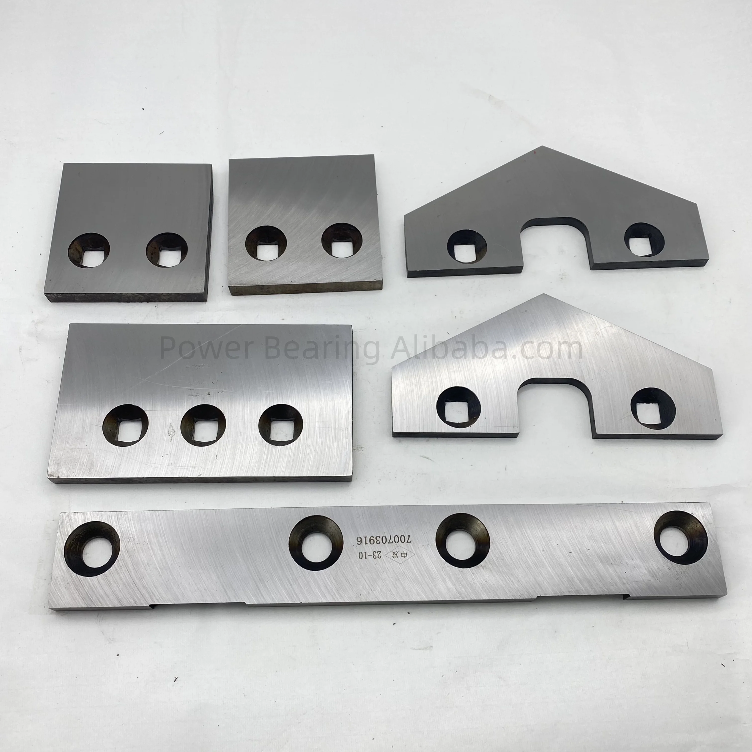 Acessórios para enfardadeira, peças, placa guia de pistão, faca de fundição, peças sobressalentes, conjunto de lâminas para máquinas agrícolas mf1839 mf1840