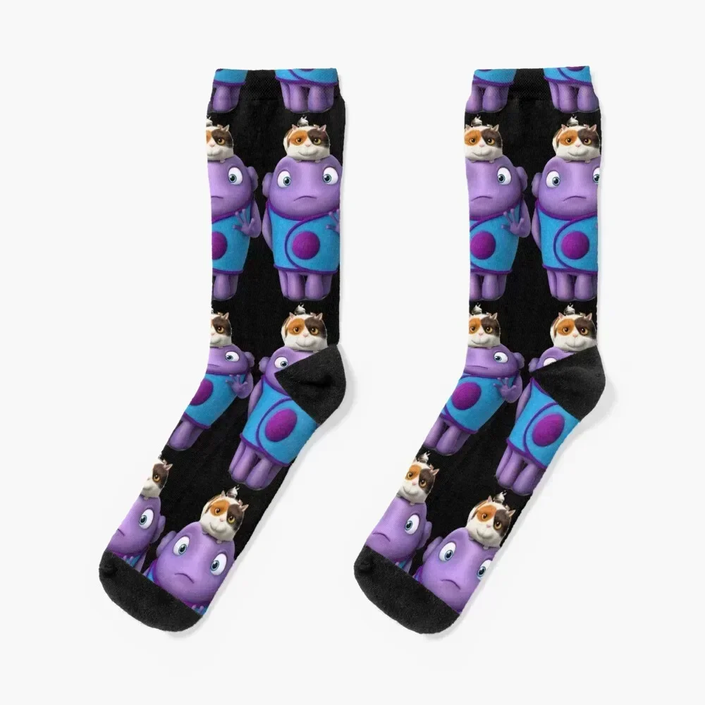

Oh The Boov Socks winter gifts Lots cartoon japanese fashion Men's Socks Luxury Women's