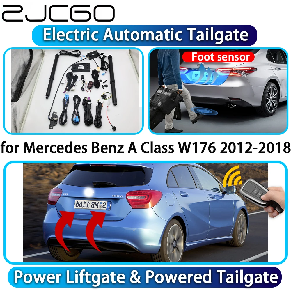 ZJCGO لمرسيدس بنز A Class W176 2012-2018 OEM بوابة رفع أوتوماتيكية تعمل بالطاقة الباب الخلفي نظام ذكي طقم رفع صندوق السيارة #1