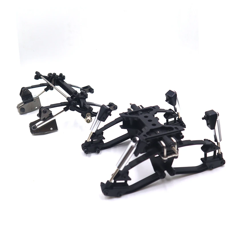 Metal Front/rear Suspension Rear Through Axle Kit for 1/14 Tamiya RC Truck Trailer Scania 770S Actros 3363 Volvo MAN F2000 Parts