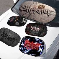 Band Rap S-Slipknot Car Sunshade Summer Car Window Cover Film Sunshade Sunscreen Baby Side Window Sunshade Curtain Sunblock