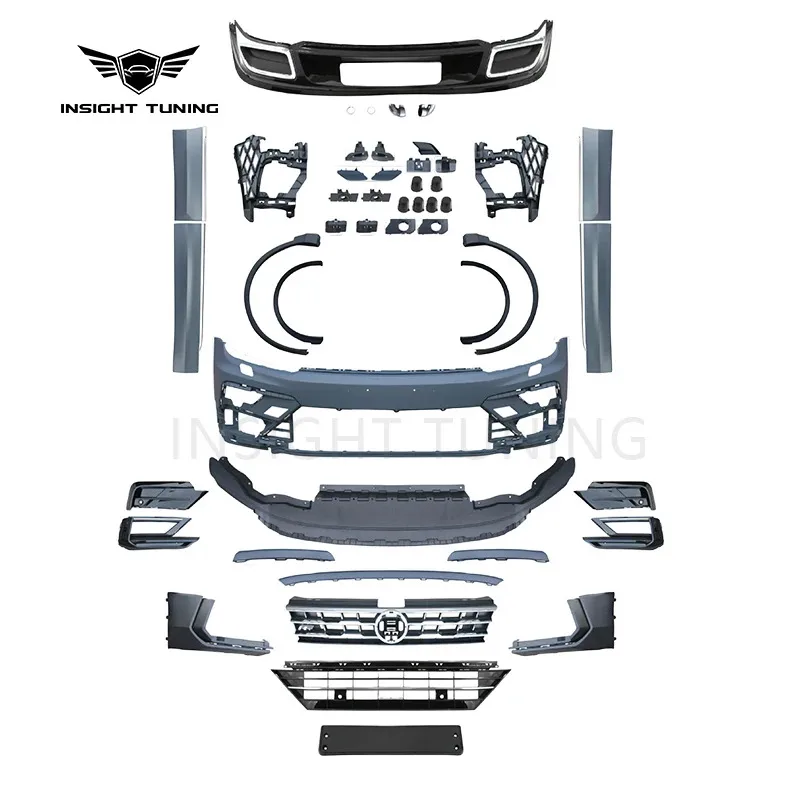 

Factory hot salesWholesale Auto Accessories Front Bumper Fender Flare Bodykit for Vw Tiguan Upgrade to 2017 Tiguan R Line Body K