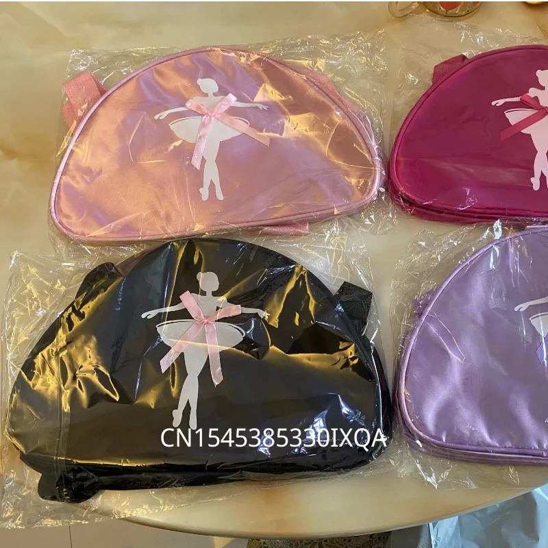 Pink Ballet Dance Bag Women's Girls Sports Dance Backpack Baby Package Ballet Handbag for Dance Performances And Classes