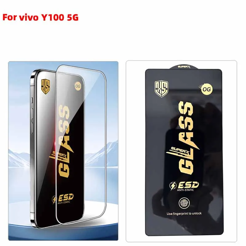 

Tempered Glass For VIVO Smart phone Y100 5G/Y100A/Y100i/Y100T/Y100 4G/Y100 IDN 5G 10pcs/lot