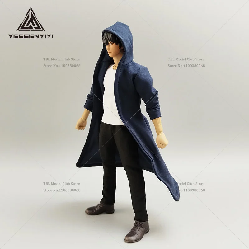 1/12 Scale Male Clothes Monster Hunter Cheng Xiaoyu Shadow King Dungeon Fighter Upgrade Manga For 6-inch Action Figure Soldier