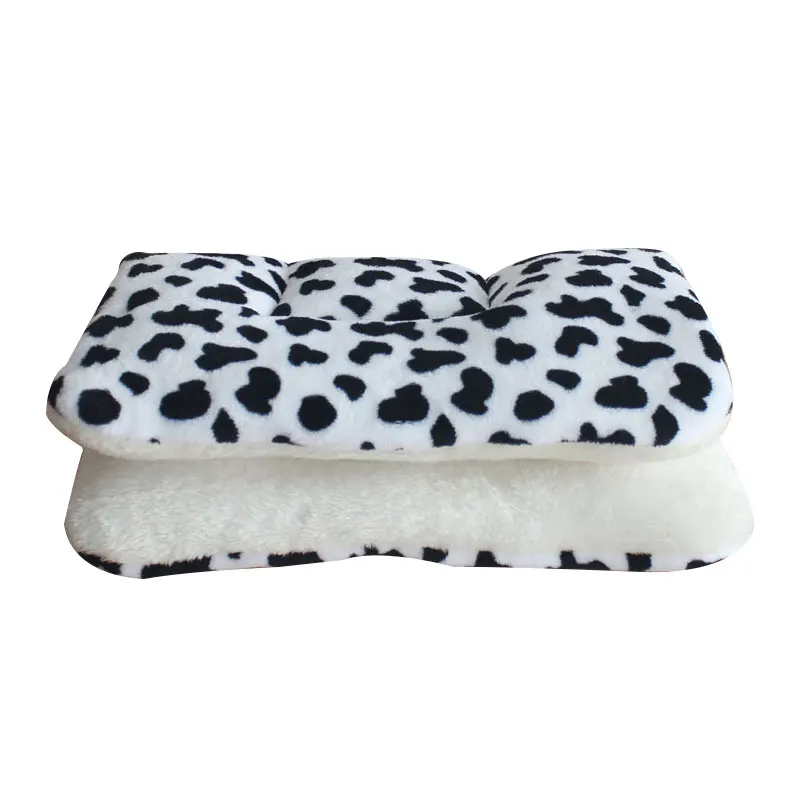 Dog Bed Thickened Dog Mat Pet Cat Soft Fleece Pad Blanket Bed Mat Cushion Home Washable Rug Keep Warm Pet Supplies cama perro