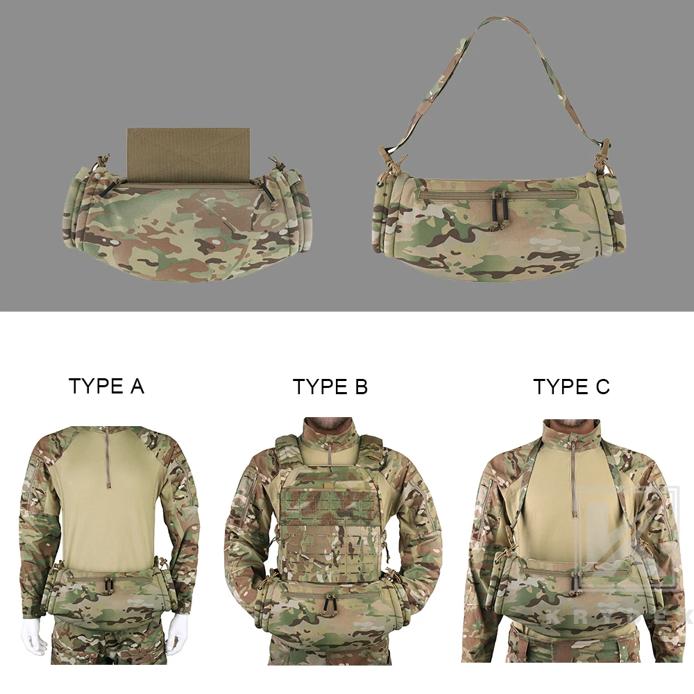 KRYDEX Hand Warmer Muff Water-Resist Hanger Waist Handwarmer Drop Pouch for Outdoor Winter Hunting Field Survival Camping Hiking