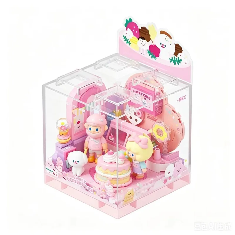 

Sembo Block Lazy Holiday Building Blocks Finding Unicorn FARMER BOB and RiCO Assembled Box Toy Gift for Collection