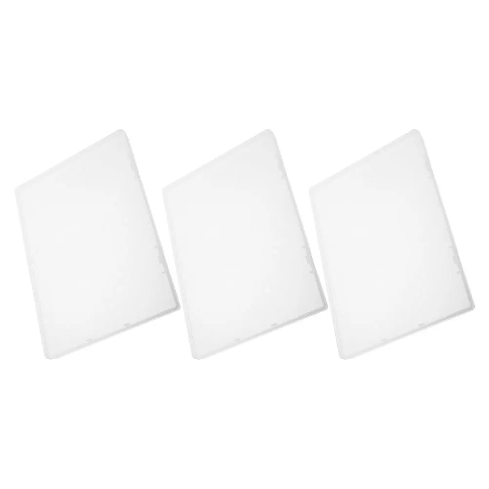 

3Pcs Clear Birth Certificate Organizer Box Waterproof Paper Storage Bins for Vital Documents Compact File Organizer