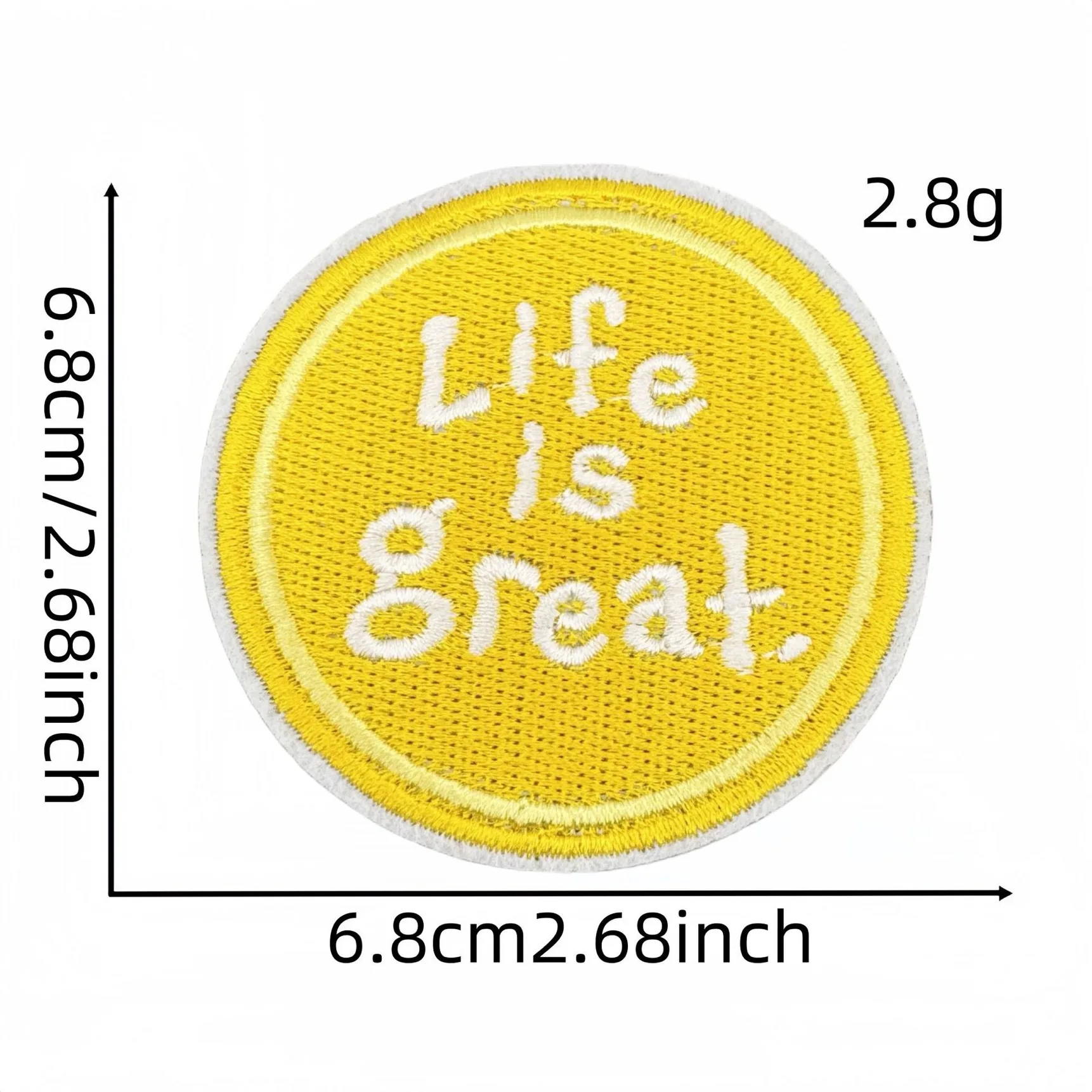 10pcs Embroidery Rainbow Heart Patches Iron On English Logo DIY Clothes Backpack Badge Appliques Wholesale