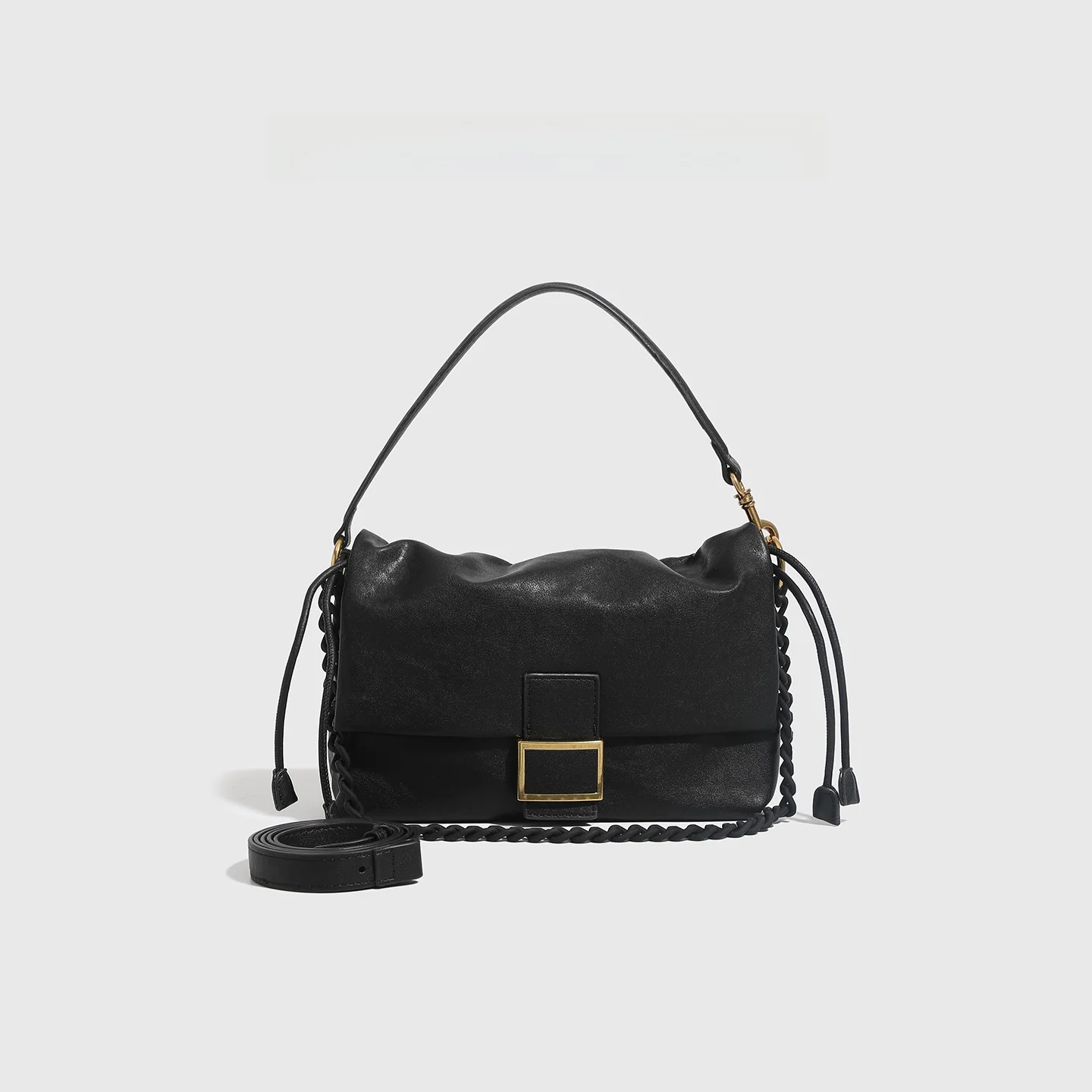 

Женская сумка через плечо Charliekelli, простая модная сумка-портфель на одно плечо, повседневный стиль, съемный ремень