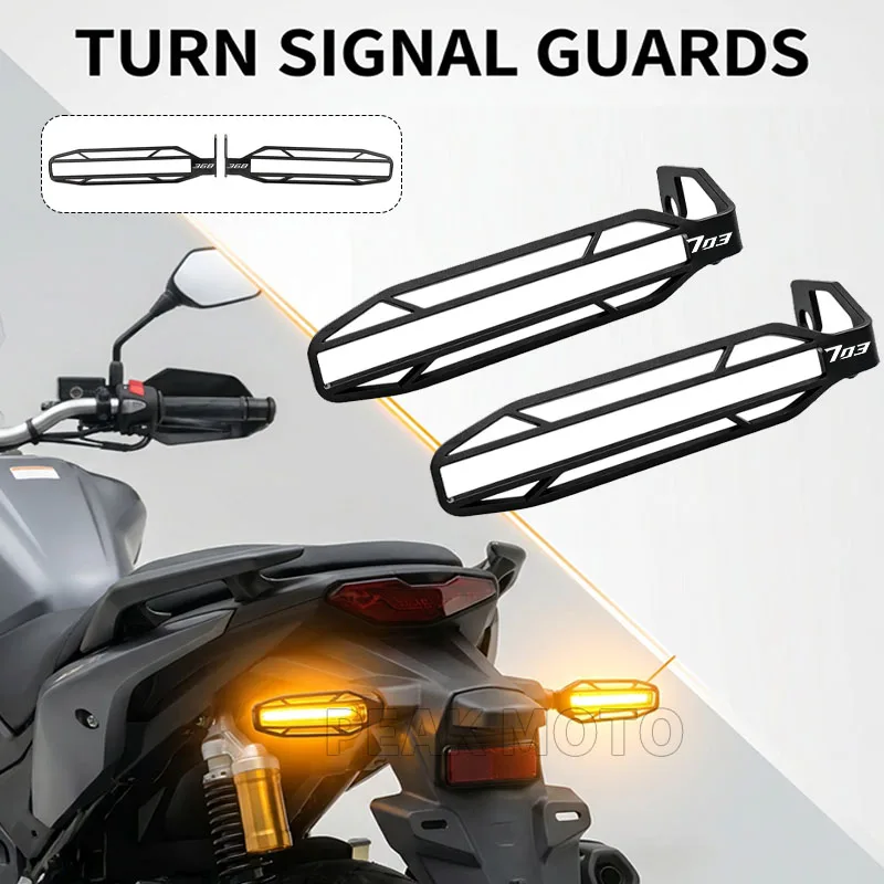 368G Motorcycle Turn Signal Light Protection Cover Front Rear Indicator Guard For ZONTES G 368 G 501G 552G 703F 703R 703RR 703 F