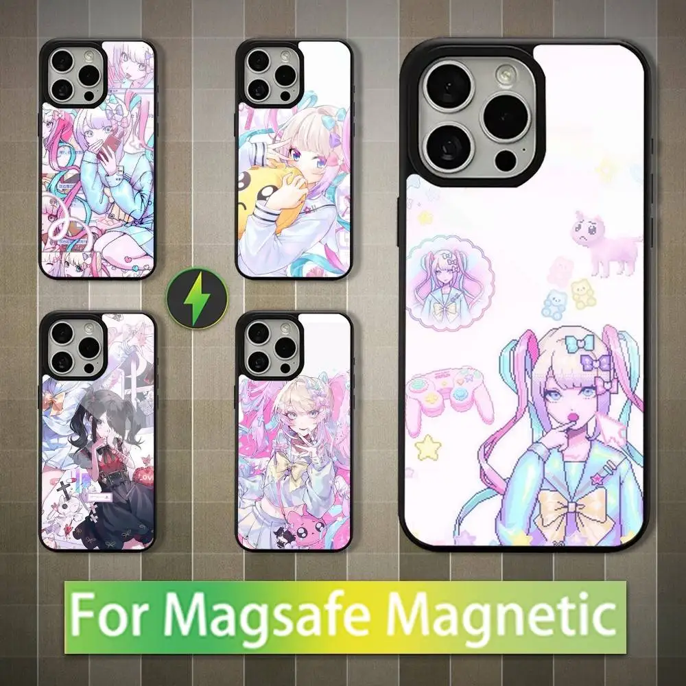 

Game N-Needy Girl O-Overdose Phone Case For iPhone 16,15,14,13,12,11,Pro,Max,Plus,Mini,Magsafe,Magnetic Wireless Charging Case