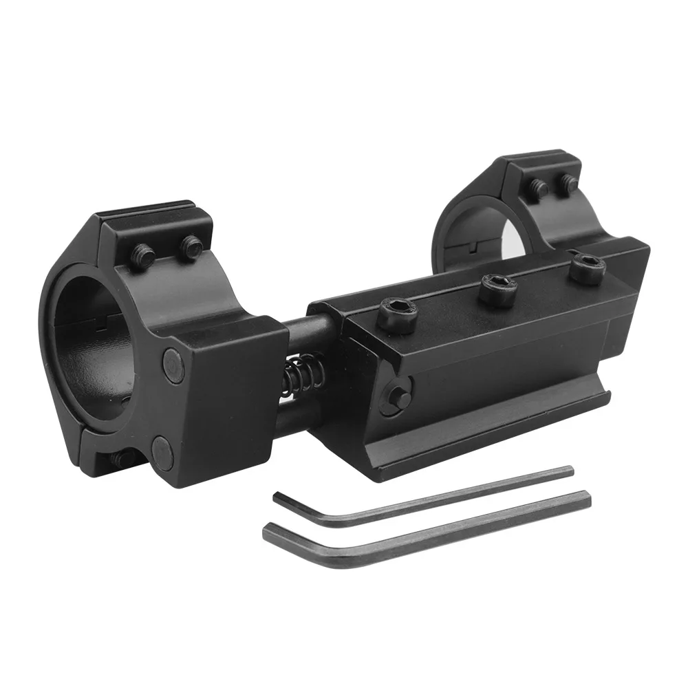 Tactics25.4/30mm 11/20mm Mounts Ring With Spring Instrument Riflescope Dovetail Rail High Low Profile For Huntiing （5088）