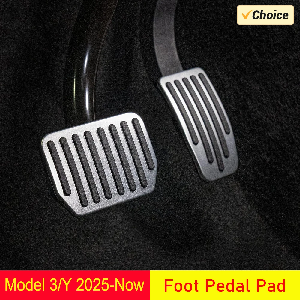 

USVOTOV сменная накладка на педаль для Tesla Model 3 Model Y Juniper 2025 2026, чехлы на педали акселератора, тормоза, аксессуары