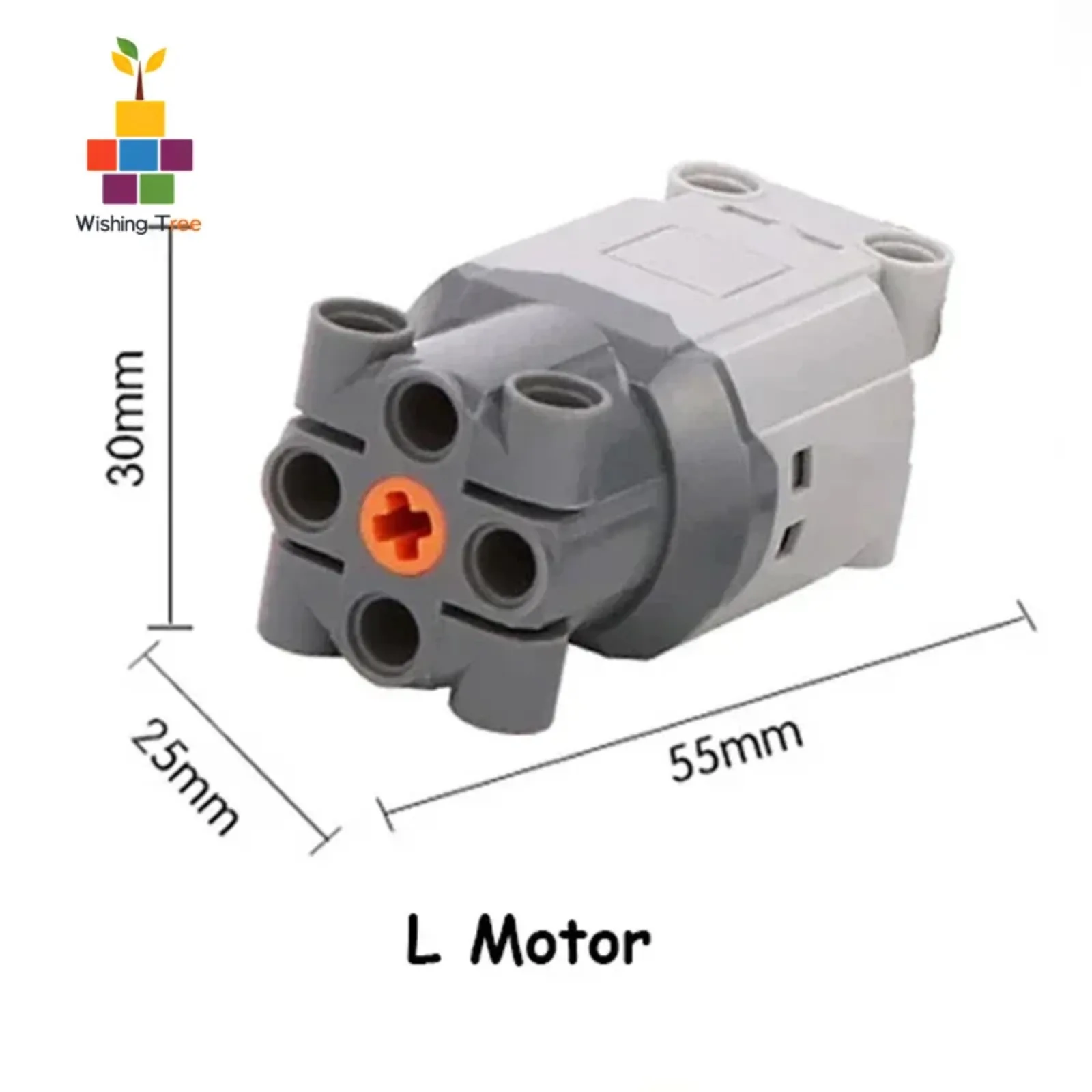 [1/2/4 PCS] 88003 Power Functions L Motor for MOC Bricks, legoeds-Compatible Technical Parts Building Block Car Toys