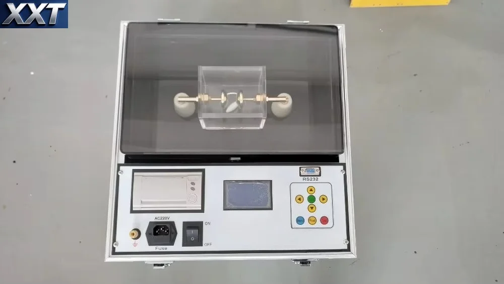 Insulation Oil Dielectric Strength Measuring Equipment For Transformer Liquid Medium Breakdown Value Data Recording