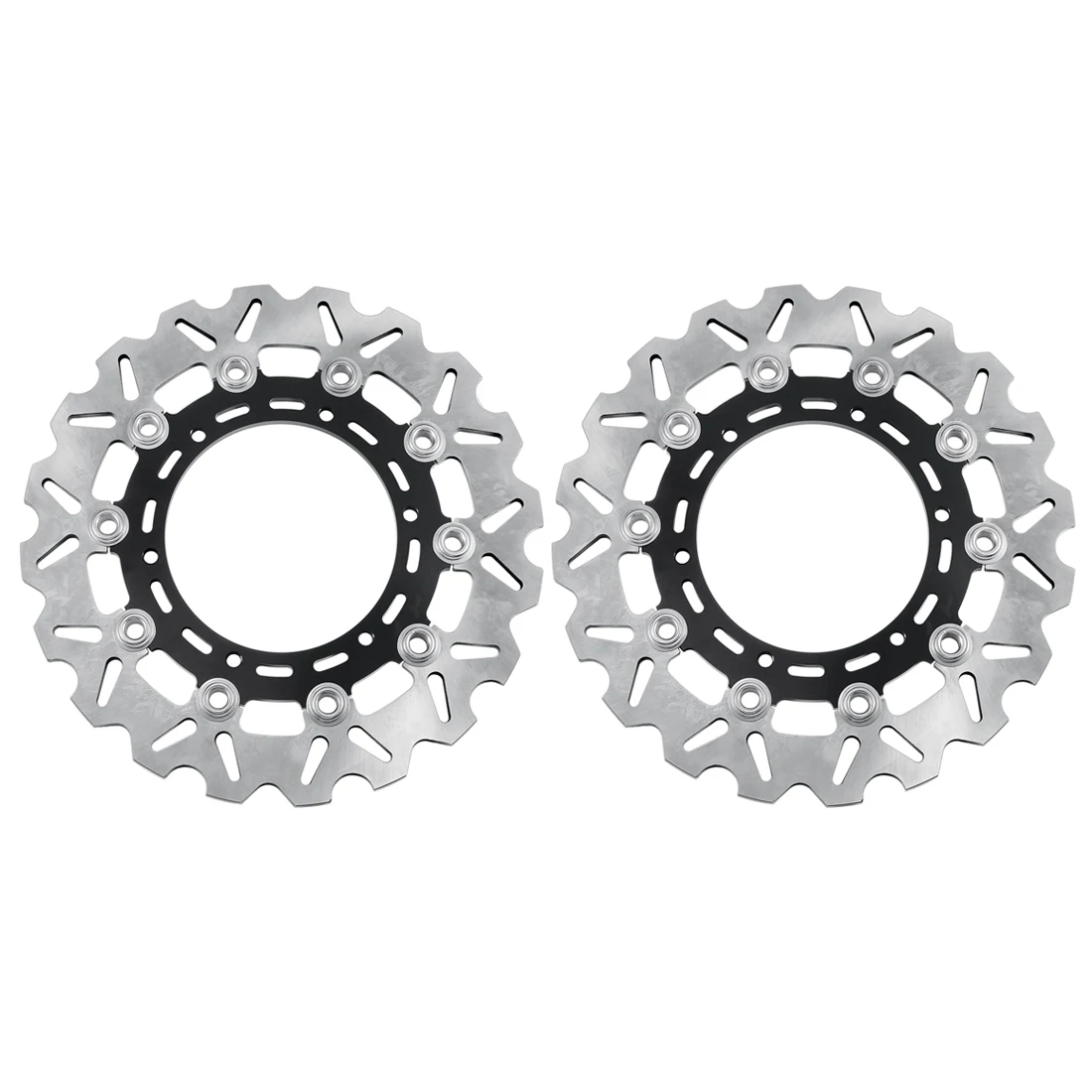 

STLFMotorcycle Accessories Front Floating Brake Rotors Discs for Yamahas V-Max 1200 1993-2003