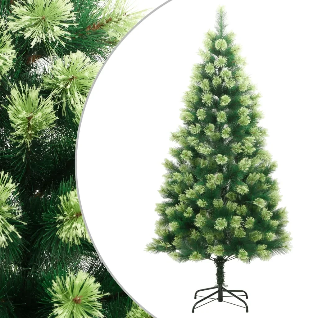 Vidaxl Hinged Artificial Christmas Tree With Cm Support