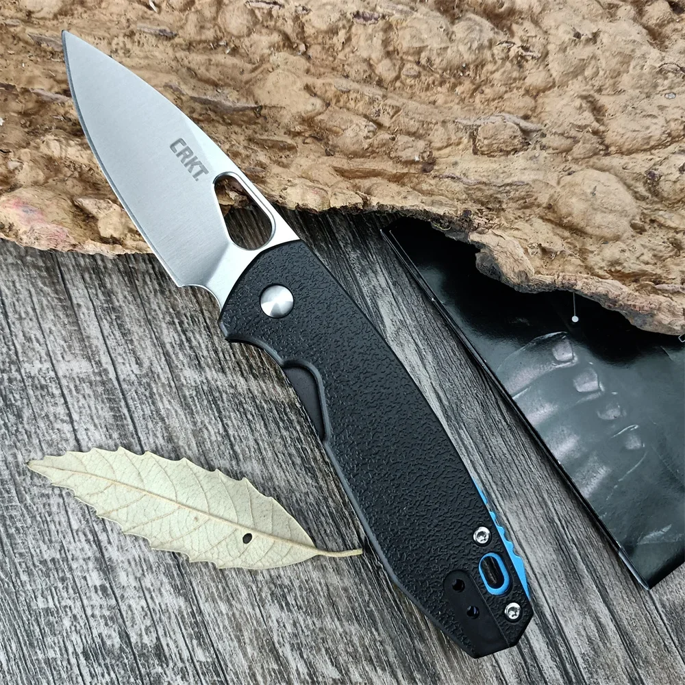 CR 5390 Outdoor Pocket Folding Knife 8Cr13Mov Steel Blade Nylon Fiber Handle Hunting Knife Emergency Rescue EDC Tool