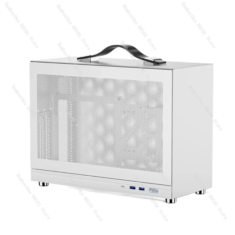 S450 chassis, portable ITX handheld TYPECmini desktop computer main box, ultra mini 240 water-cooled
