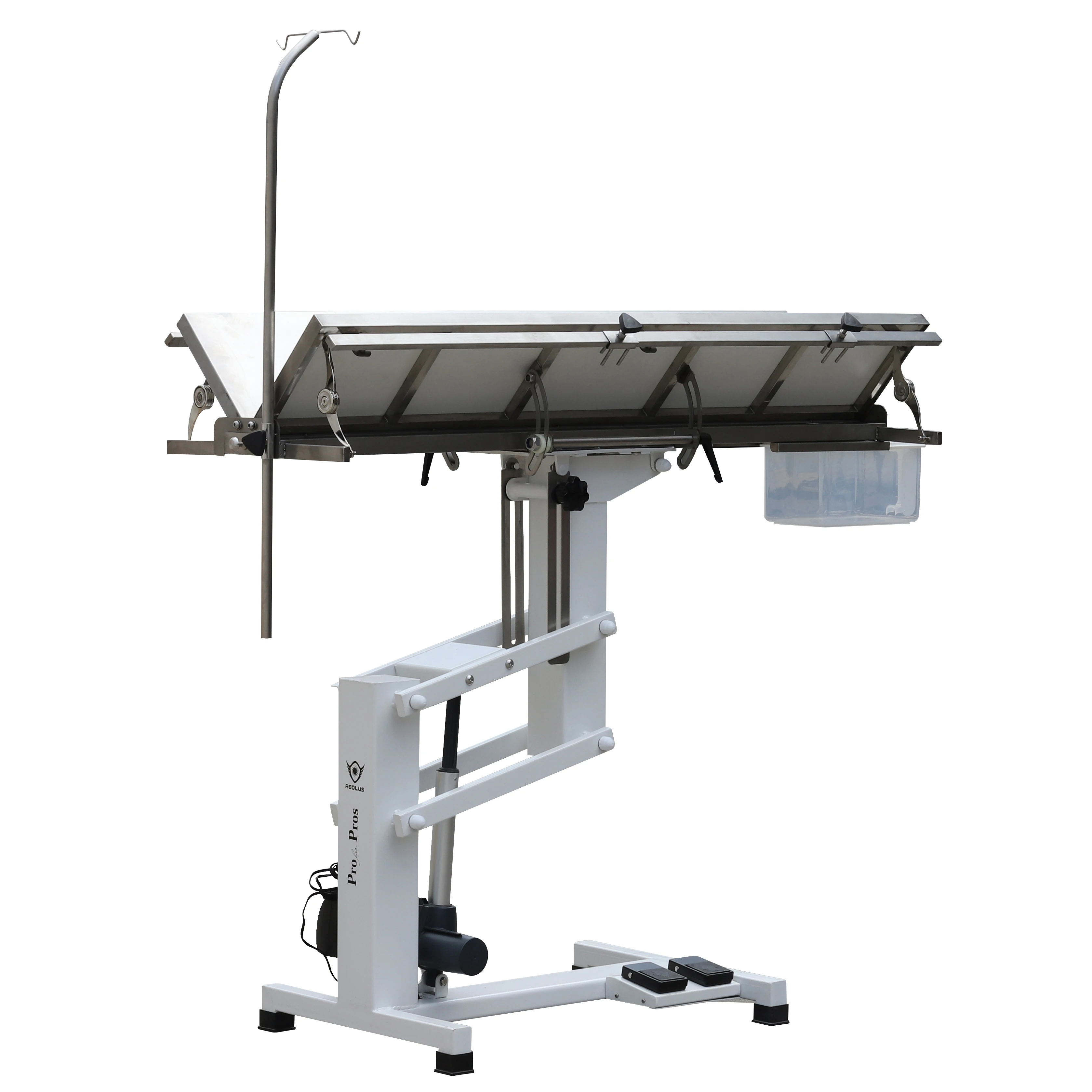 Pet hospital professional V-top operating table Factory supply quality assurance Veterinary surgery table