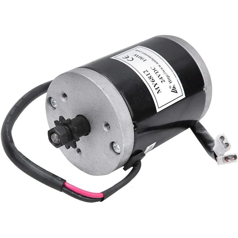 Imagem -03 - Motor de Alta Velocidade My6812 com Roda Dentada Scooter Motor de Escova Pequena dc 150w 120w 100w 12v 24v