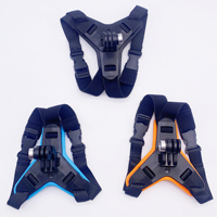 GoPro Bike Riding Gear | Motorcycle Helmet Chin Mount | Action Camera Strap Holder | Secure Chin Buckle | Anti-Shake Accessory