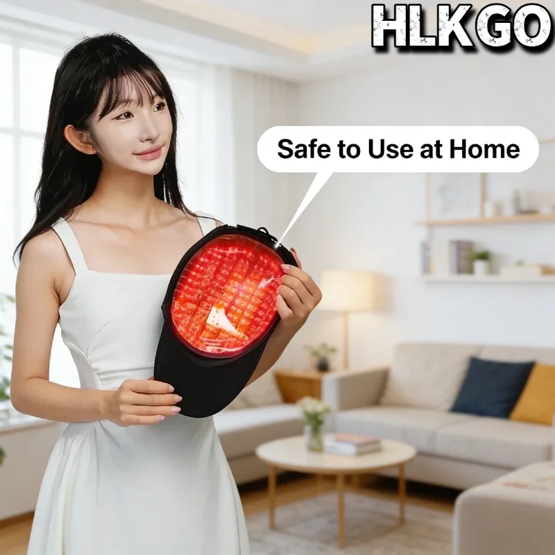 Advanced 96 Diodes Wireless Infrared Red Light Therapy Cap, Medical LLLT Laser for Thin Hair Regrowth Stimulates Hair Health