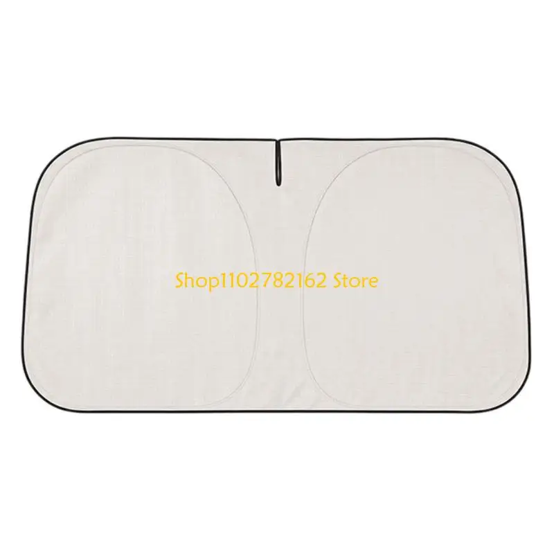 547B Universal Car Front Window Heat Barrier 140x80cm For Temperature Control And Light Reduction