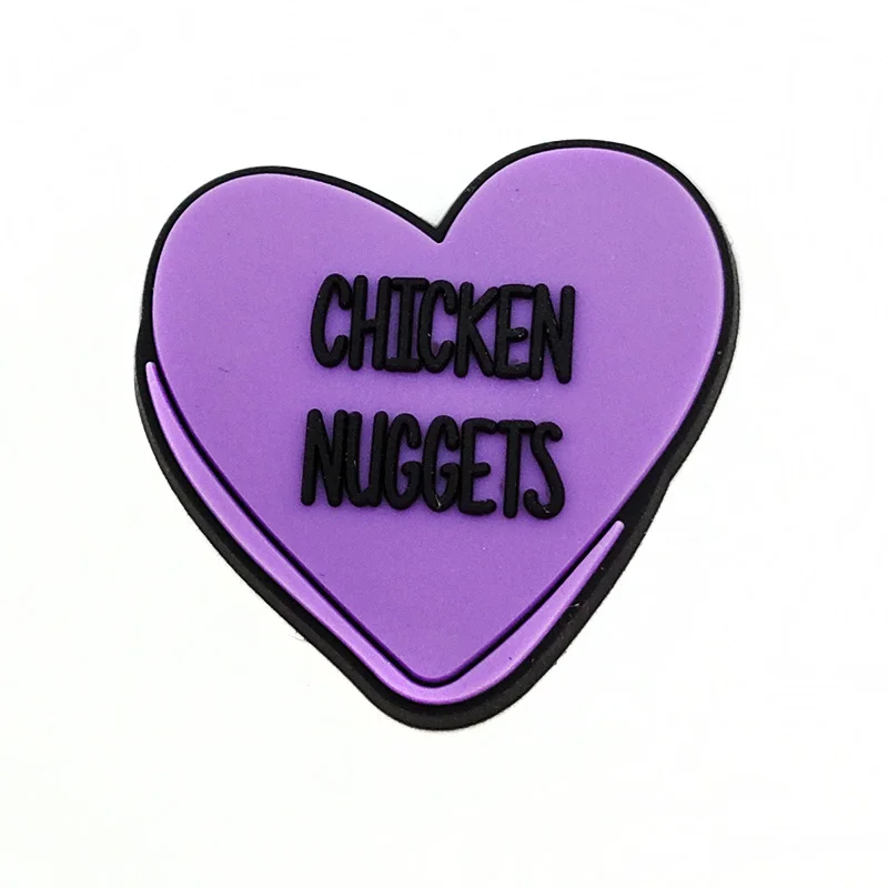 Gorąca sprzedaż 1 szt. Serce zawieszki do butów Pin DIY akcesoria obuwnicze opaska na nadgarstek dekoracja dla dzieci kobiety Party prezenty