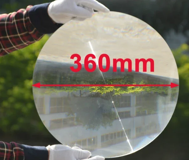 360mm Diameter Fresnel Lens 3 Times Magnifier Acrylic Material