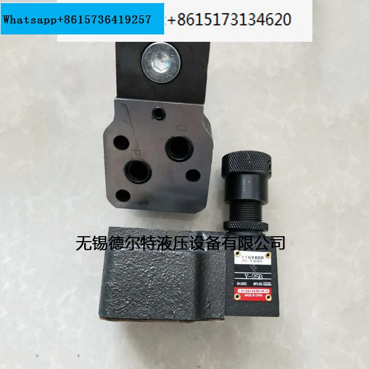 Relief valves Y-100, Y-10B, Y-25, Y-25B, Y-63, Y-63B, P-B10B Y-Ha6