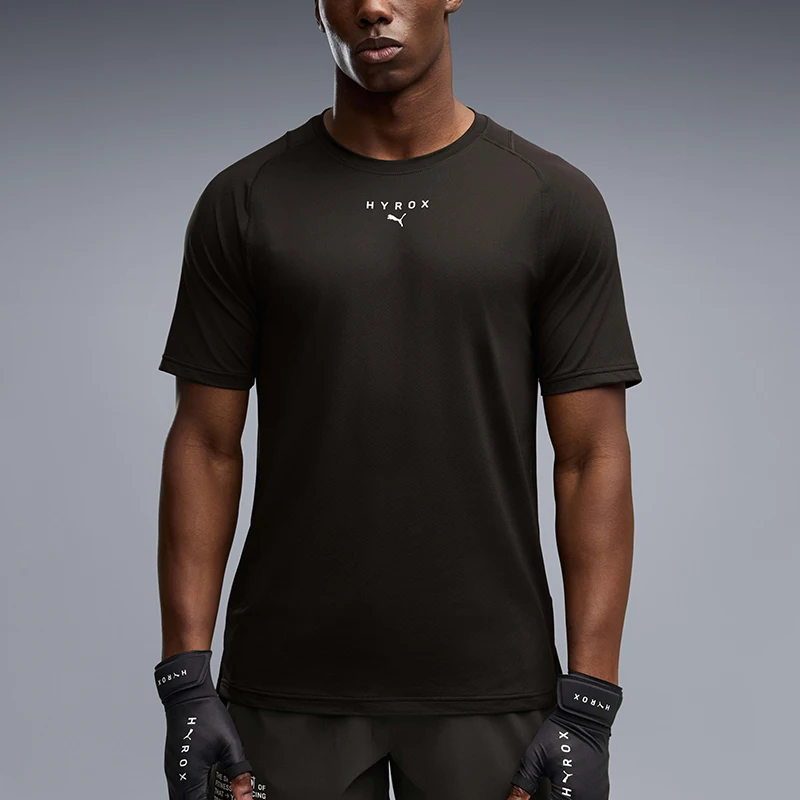 Puma genuine men's breathable, simple and comfortable round neck casual short sleeved T-shirt 529237-02