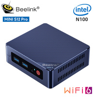 Beelink Mini S12 Inte 12th Gen N95 8G256G Mini S12 Pro N100 Mini PC DDR4 16GB 500GB SSD Desktop Gaming Computer VS T8 Pro