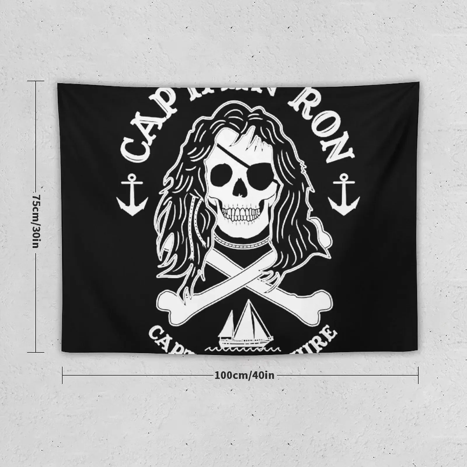 Captain Ron: Captain For Hire Tapestry Outdoor Decor Bedroom Decoration Tapestry