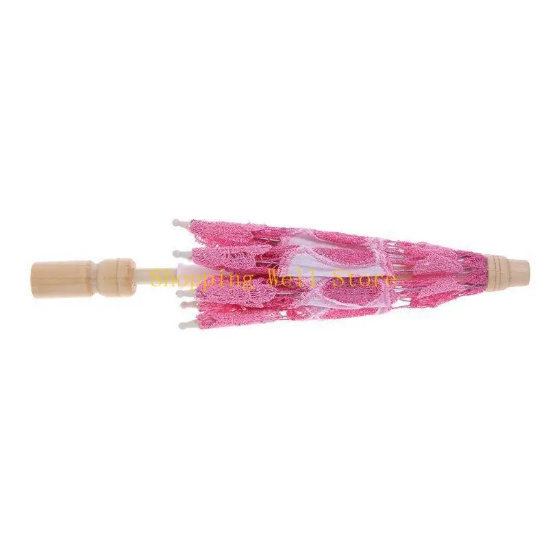Parasol 우산 자수 레이스 신부 웨딩 파티 장식 용 KX4B 15