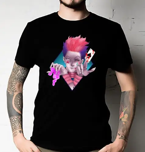 Hisoka T-Shirt Hunter X Hunter Manga Strip HXH Anime Unisex Tee ALL SIZES