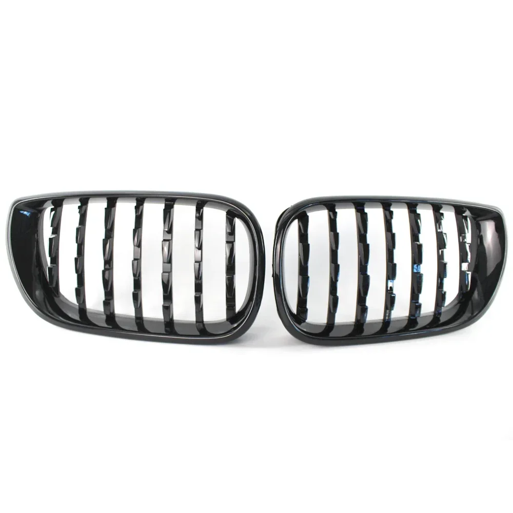 

1 Pair Car Diamond Grills Car Front Kidney Grille Replacement Racing Parts For BMW 3 Series E46 4-Door 318i 320i 325i 2002-2005