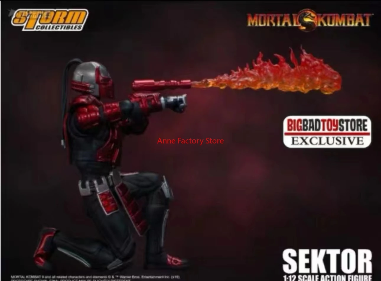 

【Original】Storm Collectibles Mortal Kombat Sektor Flame Effect Special Edition 1/12 Action Figure Model Toy