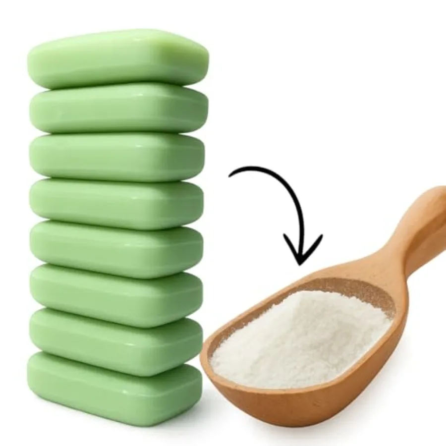 

Natural Laundry Detergent Concentrated Bar Hypoallergenic Laundry Bar Soap with Green Tea for Delicate Wash and Sensitive Skin