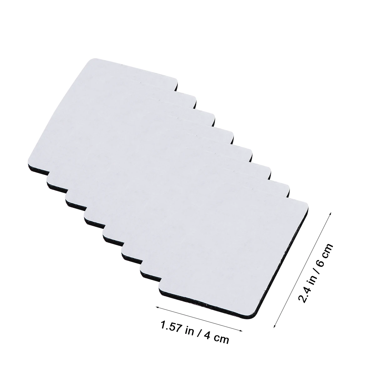 

50pcs Anti-Slip Hook Loop Patches Carpet Fixing Stickers Nonskid Adhesive Tape For Hardwood Floor Living Room Bedroom