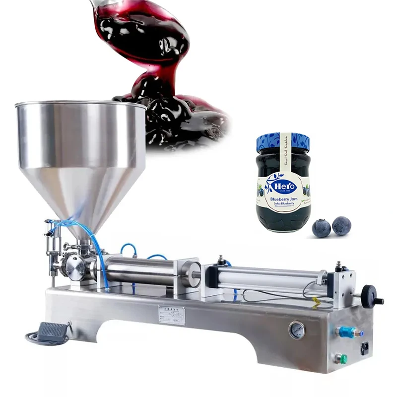 

Semi-Automatic Double Nozzle Filling Machine Paste Viscous Liquid Filling Machine